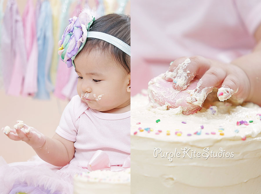 Aiyah's Pre-birthday and Smash the Cake Photography by Purple Kite Studios